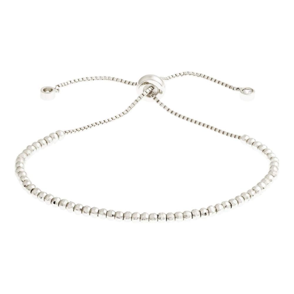Pulseira ELEGANT CONFETTI Marigold banhada a ouro branco 18k