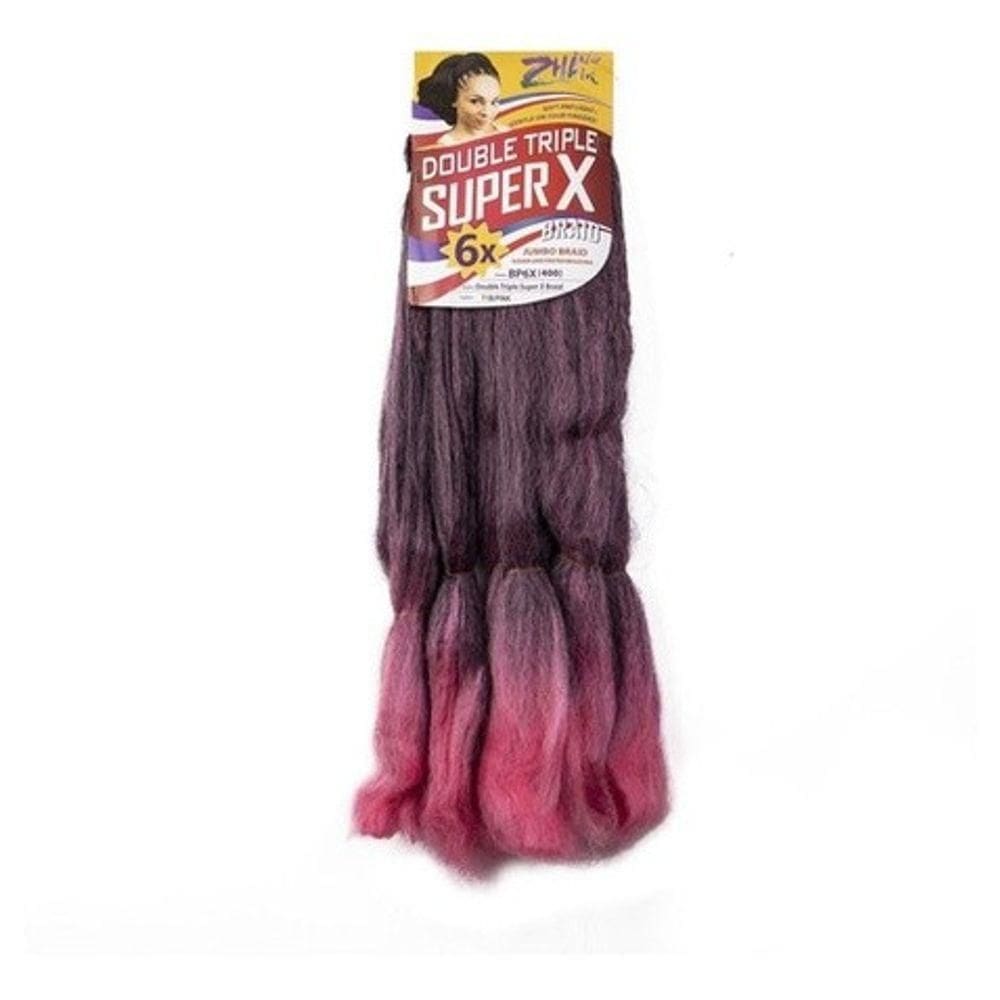 Cabelo Super Jumbo Jumbão Tranças Box autêntico De Fabrica Cor:tib-pink