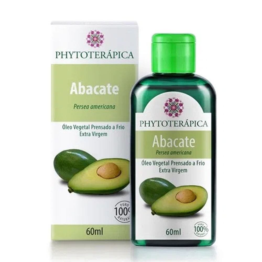 Óleo de Abacate Extra Virgem Phytoterápica 60ml