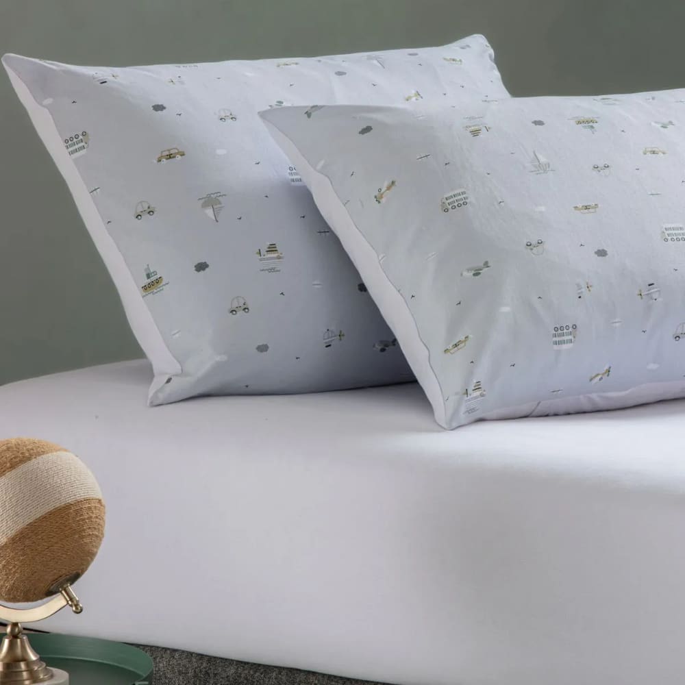 Jogo De Lençol Malha Sofee Fio Penteado 100% Algodão Solteiro - Kacyumara  - Ben