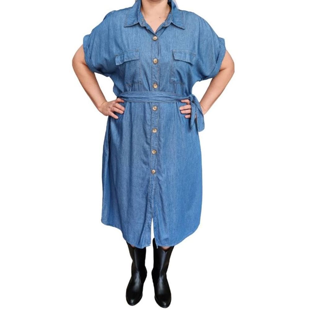 Vestido Feminino Sisal jeans Plus Size Appe