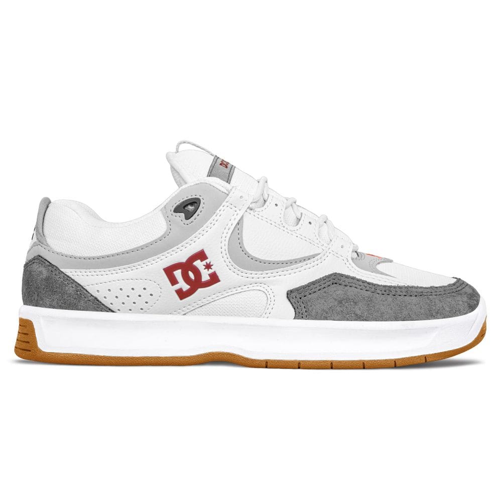 Tênis Josh Kalis Unissex Couro Kalynx Zero Imp | White Grey