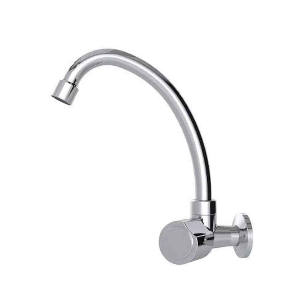 Torneira Parede Bica Móvel 1167 C40 Cromada - Abs 1/4 Volta Dn15 Vedação Mvc