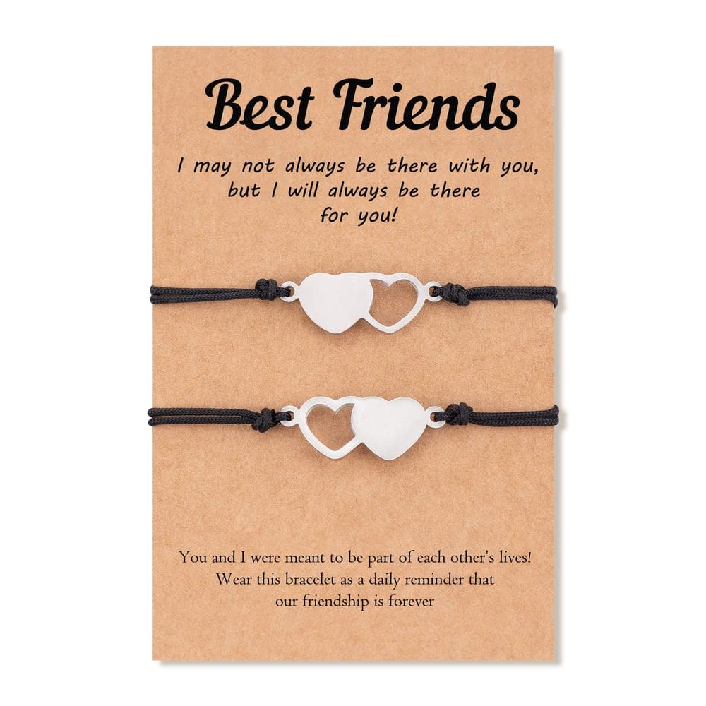 Pulseiras de amizade Tarsus Bff para 2 mulheres e homens de longa distância