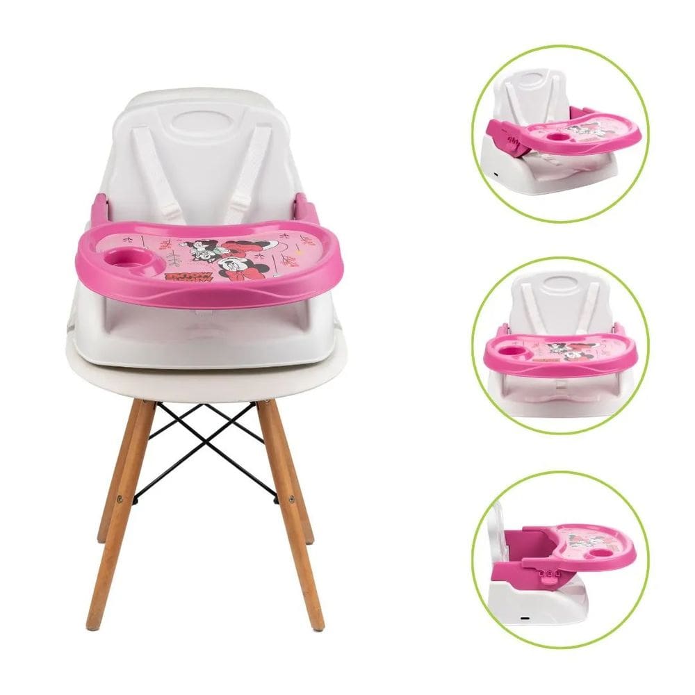 Cadeira de Alimentação, Styll Baby, Minnie Booster