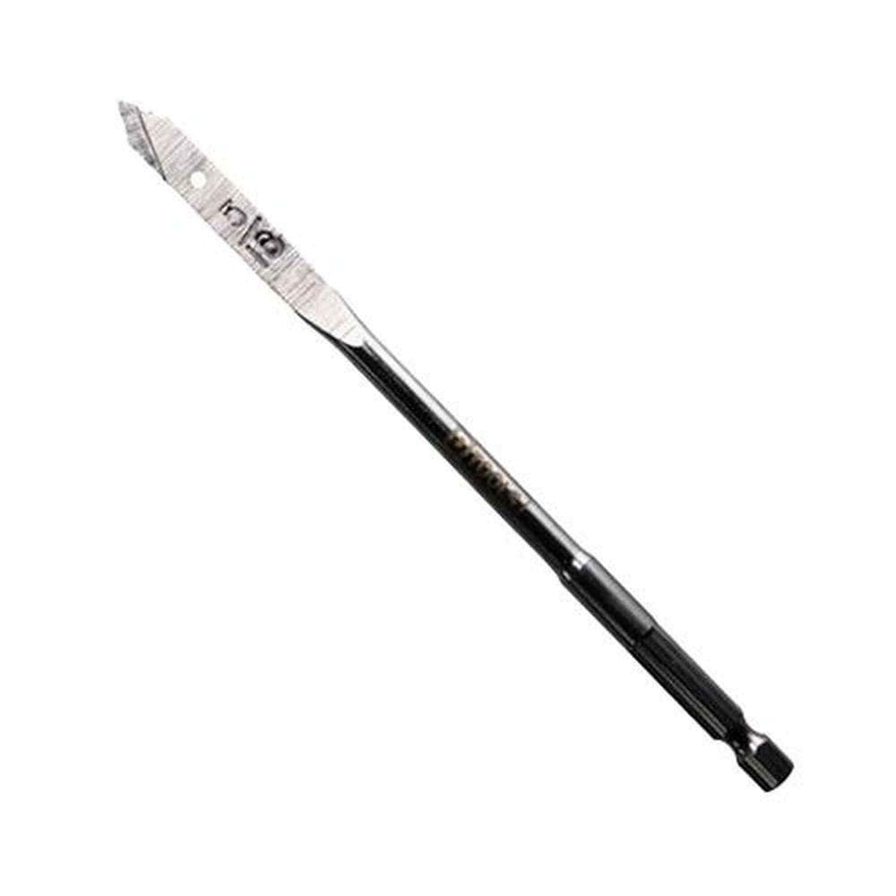 Broca Chata Pro 8mm (5/16``) Cromo Vanádio - Dupla Afiação - Dtools