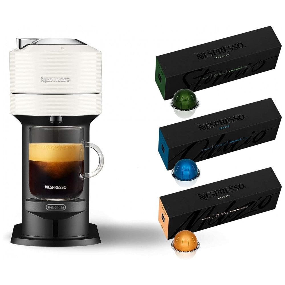 Máquina de Café Vertuo DeLonghi Controle de um Toque Branca, 110v, NESTLE NESPRESSO, Preto