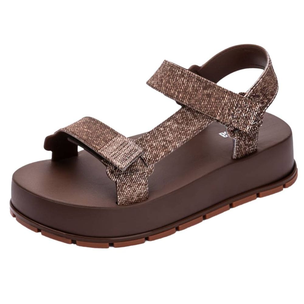 Sandália Feminina Moderna Style Flowing Denim Melissa