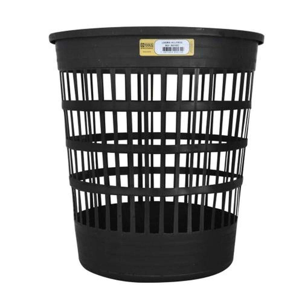 Lixeira Plástica 10 Litros Telada Paredes Teladas - Dtools 28,5cm Altura 27cm Diâmetro