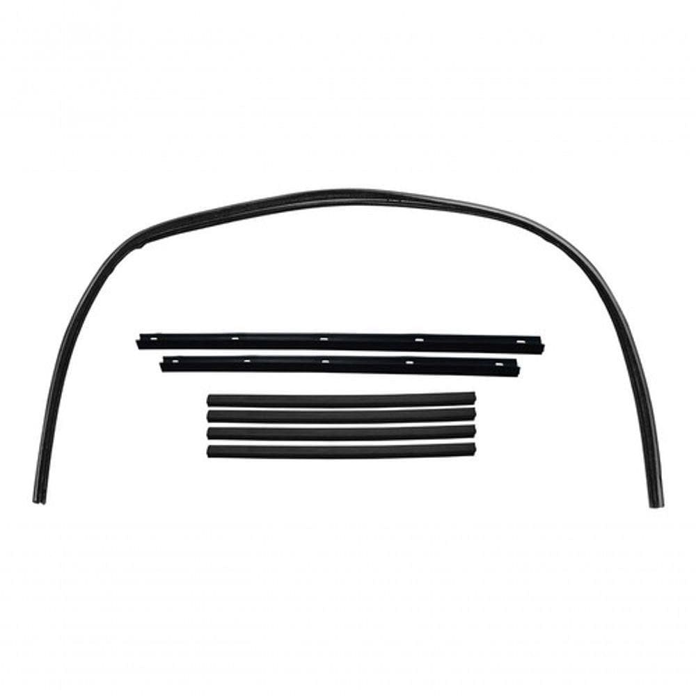 Canaletas Da Porta Orig Caminhões Pick-up 93 A 98 Kit 6 Pçs