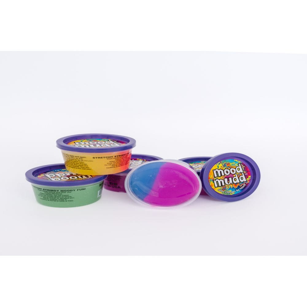 Massa de gel elástica Toy Glow Dough Mood Mudd 90 ml 3 onças