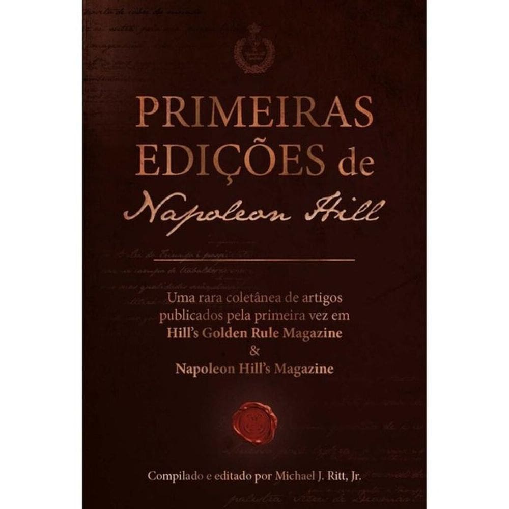 Primeiras Edições De Napoleon Hill