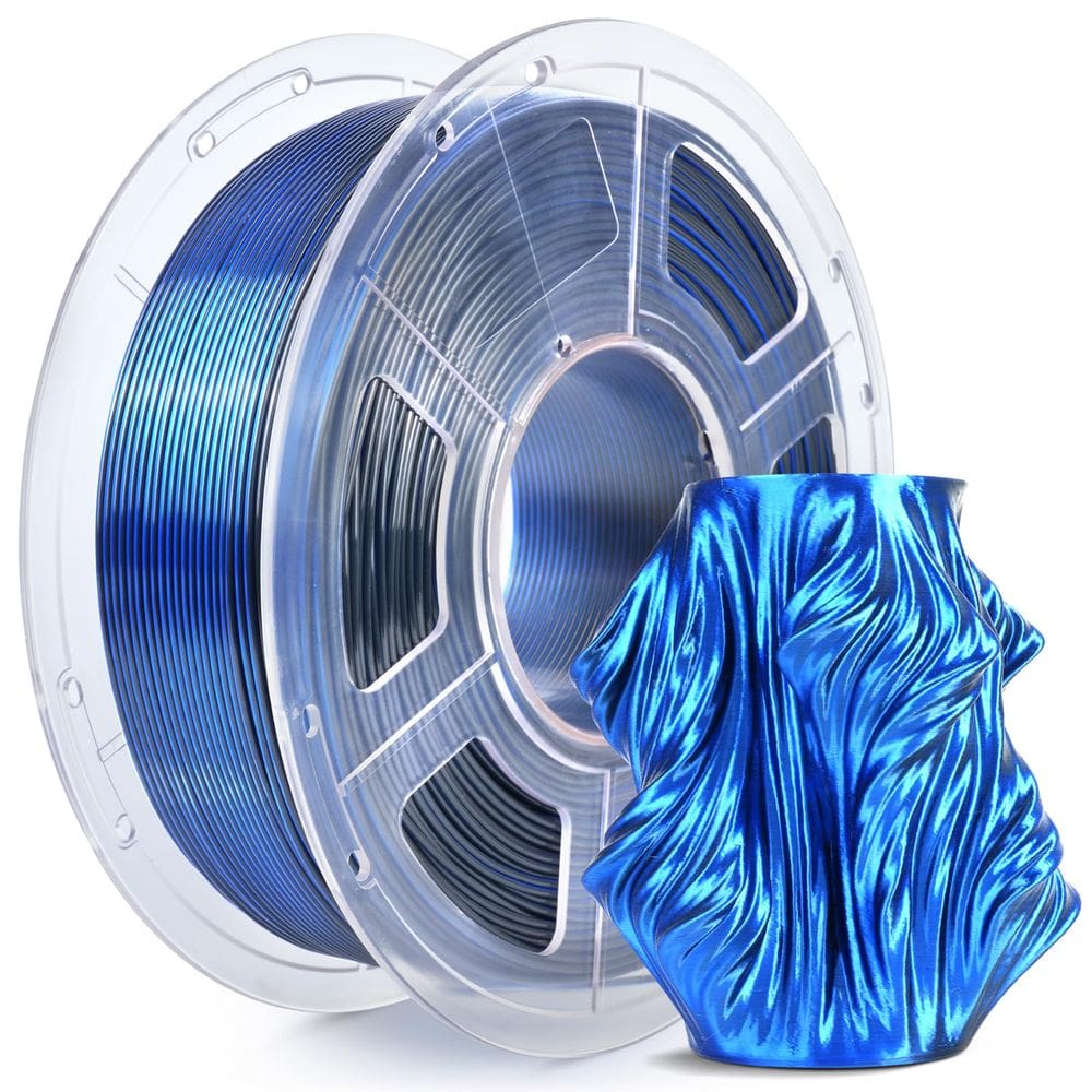 Filamento de impressora 3D SUNLU Silk Dual Color PLA 1,75 mm 1 kg