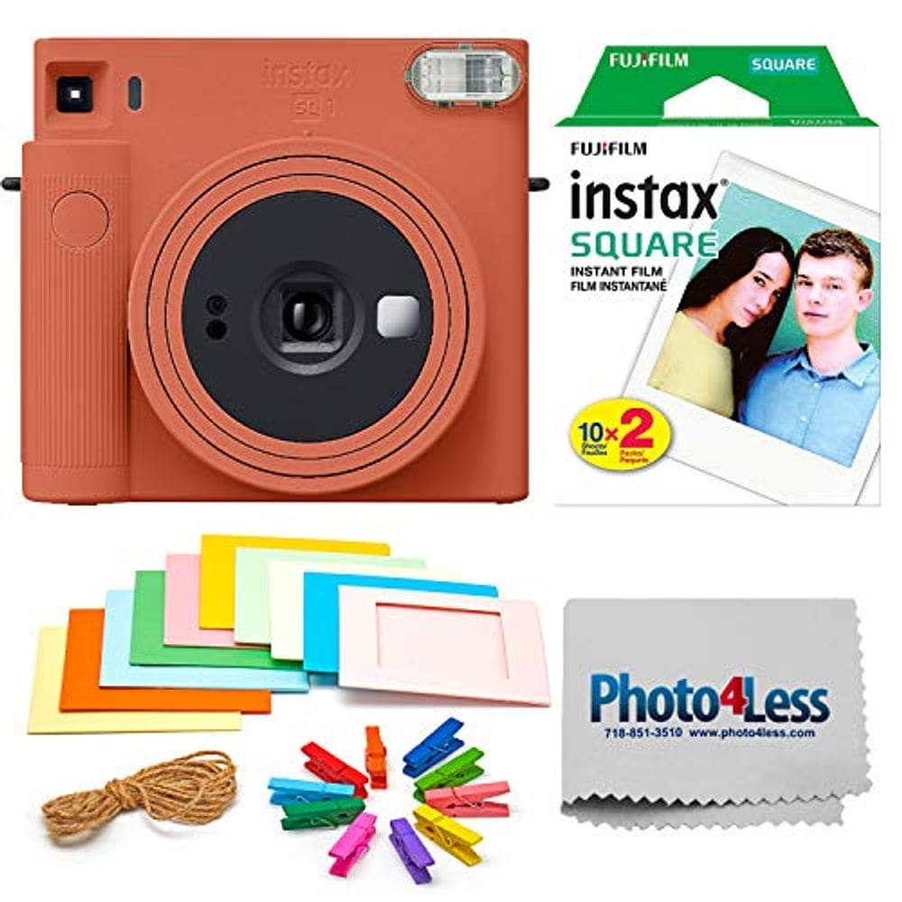 Câmera instantânea Fujifilm Instax Square SQ1 Terracotta Orange
