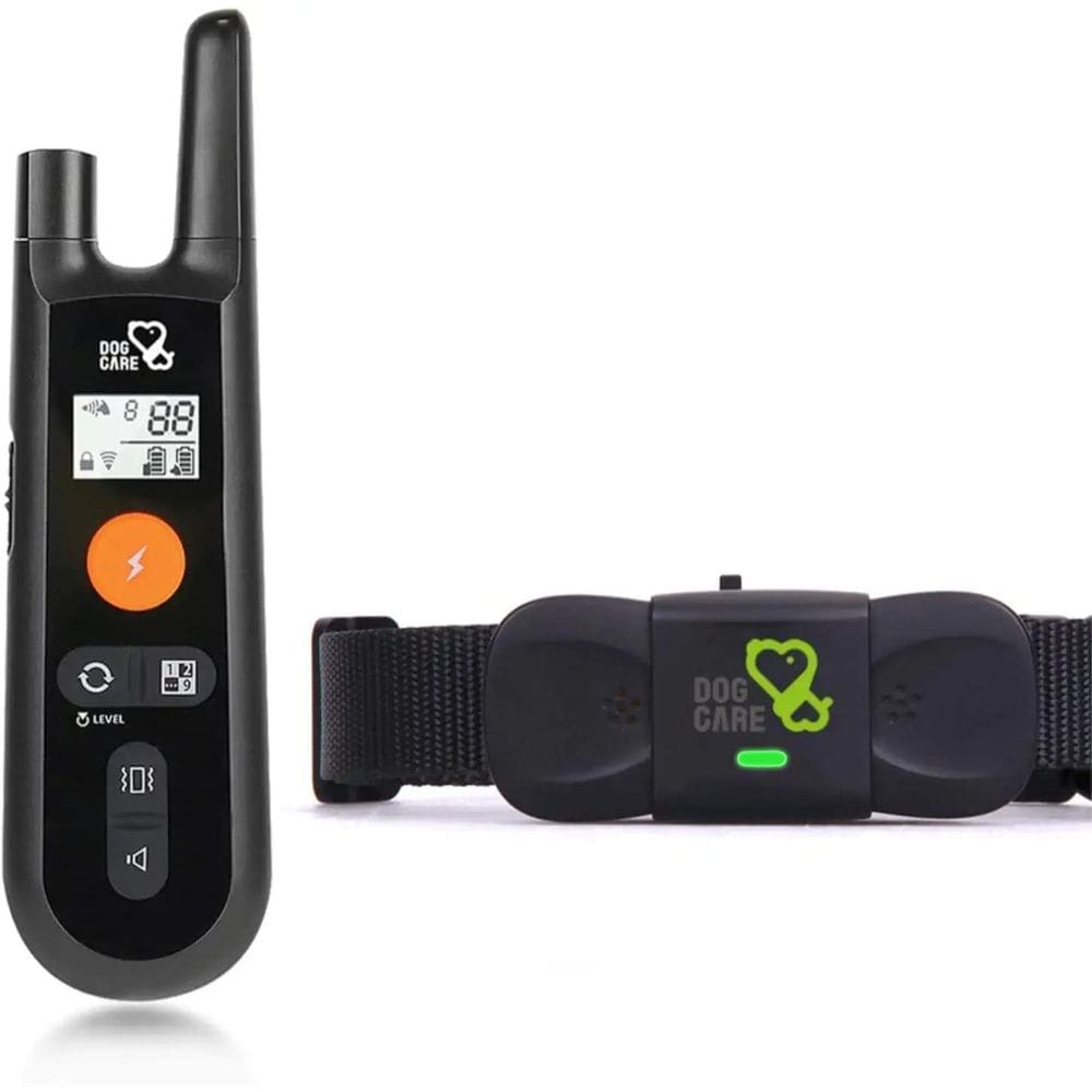 Coleira de treinamento para cães DOG CARE 2023, controle remoto atualizado de 1800 pés
