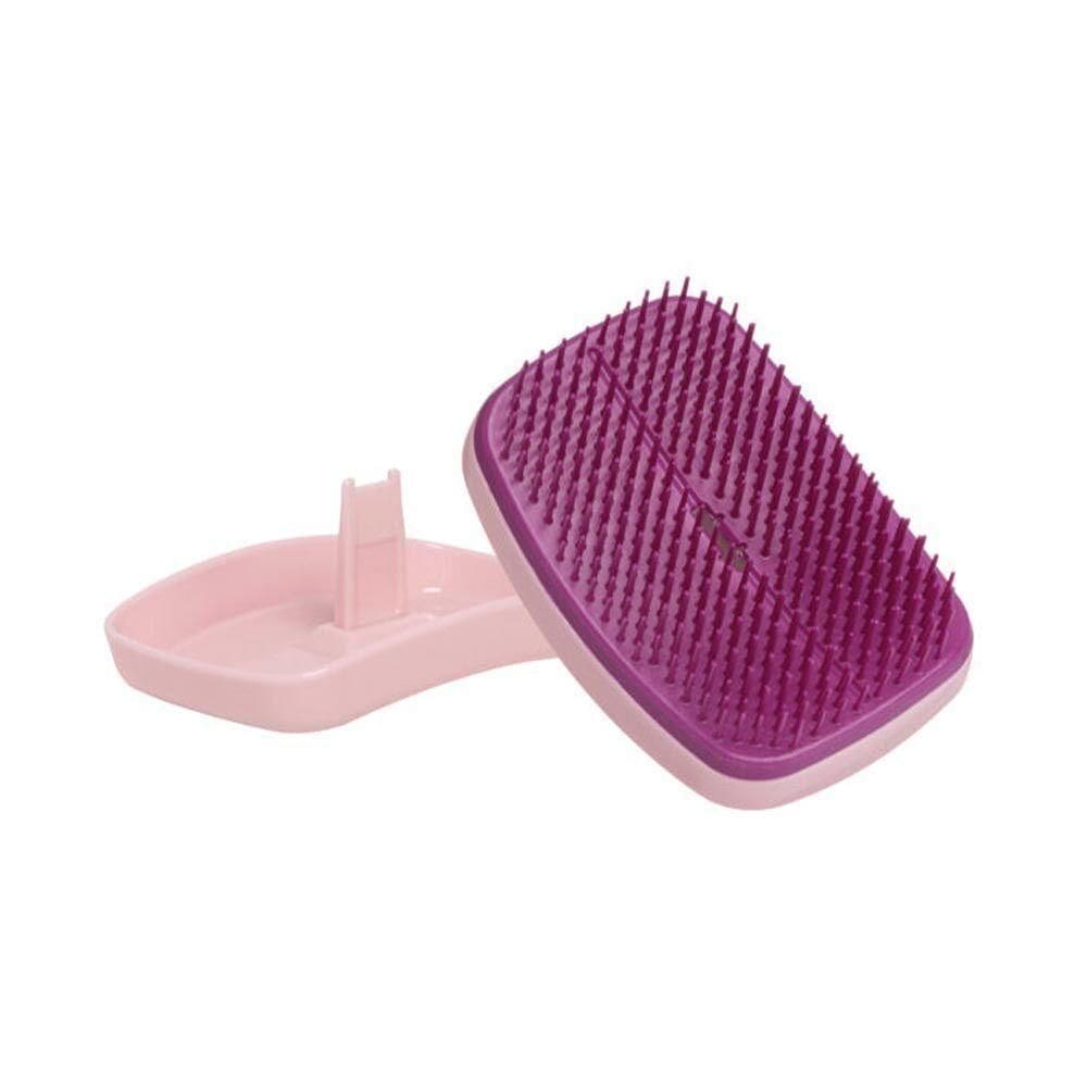 Escova De Cabelo Portatil Flex  Rosa Belliz