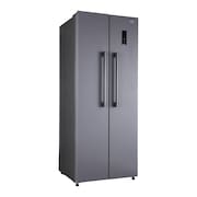 Geladeira Refrigerador HQ Frost Free Side By Side 460 Litros Cinza HQ-460SBSFF