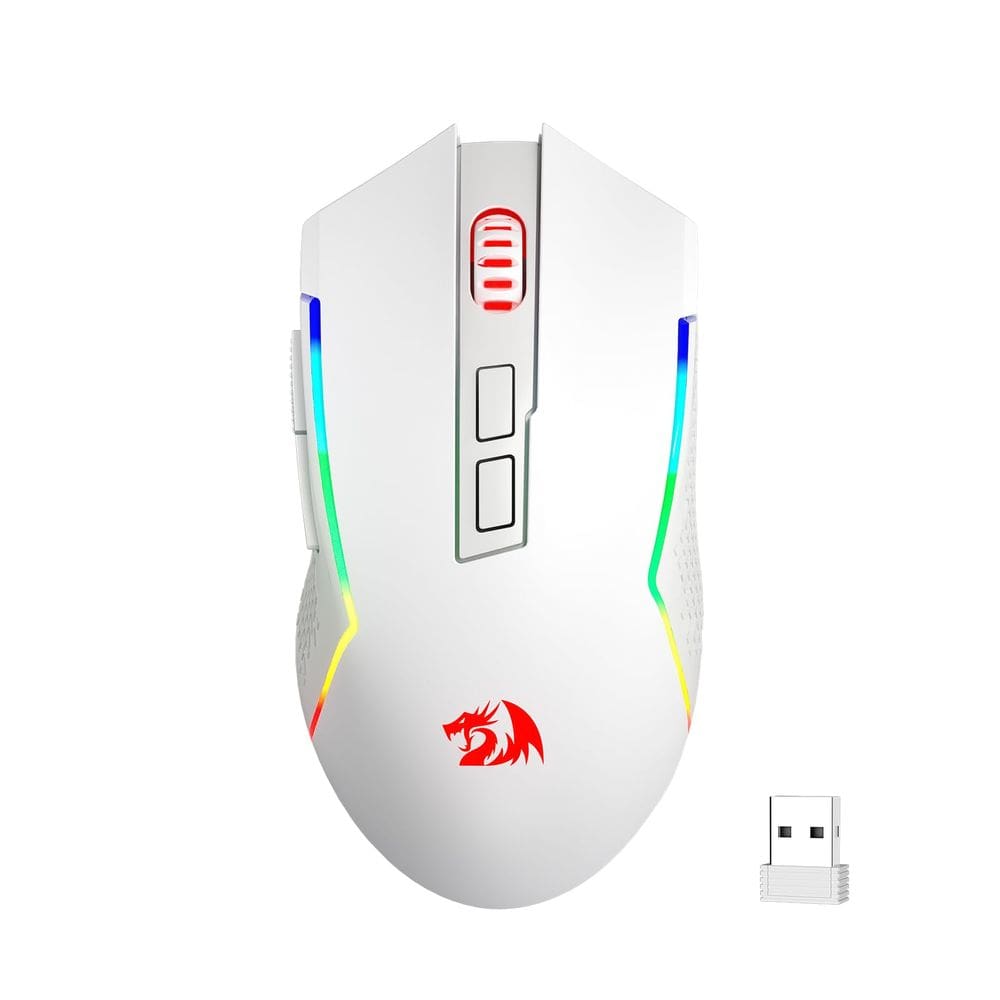 Mouse para jogos sem fio Redragon M693 8000 DPI com 7 botões
