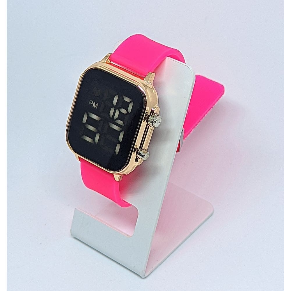 Relógio Feminino e Masculino Esportivo Ultra Led visor Display Digital Pulseira silicone Esportivo Lançamento 2025 moda