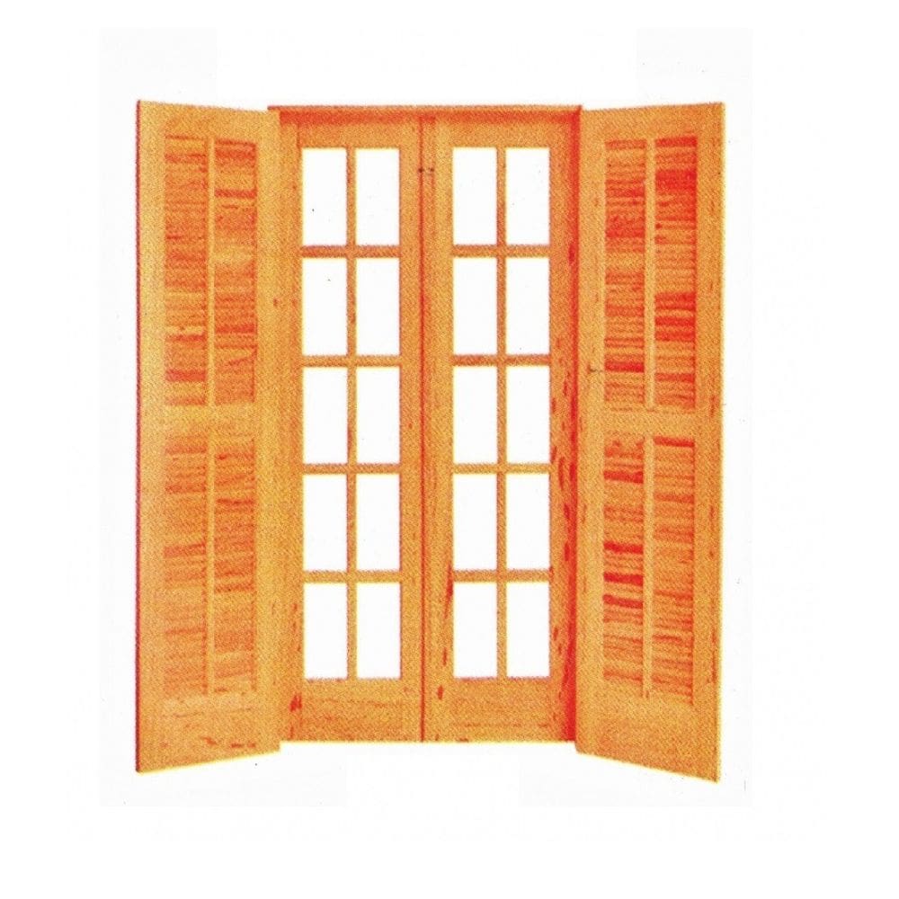 Porta Abrir A/A Reta - 4 Folhas - Angelim