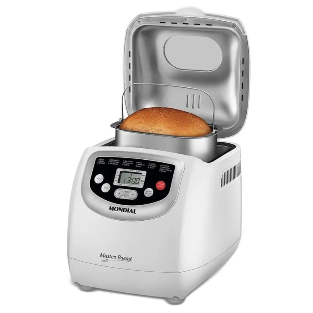 Panificadora Mondial Automática Master Bread 19 Funções Pré-Programadas 700W 220V - NPF-54