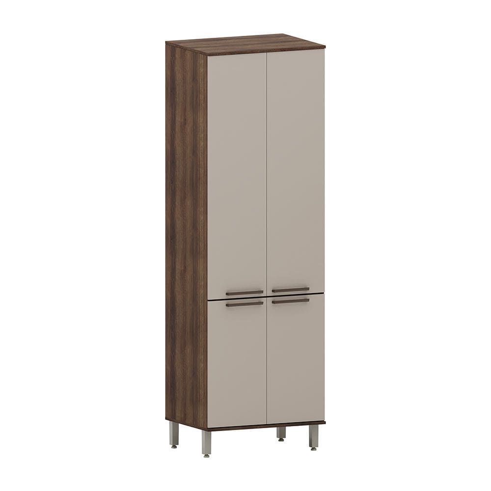 Paneleiro Duplo 70cm 4 Portas Luna Luciane Móveis