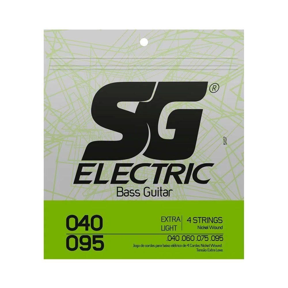 Corda Sg P/ Contrabaixo De 4 Cordas Níquel 40/95 - Ec0455