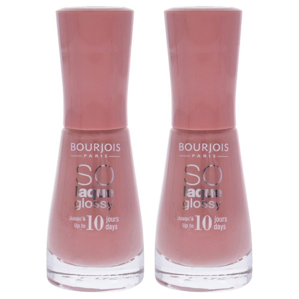 Verniz de unhas Bourjois So Laque Glossy 13 Tombee A Pink (pacote com 2)