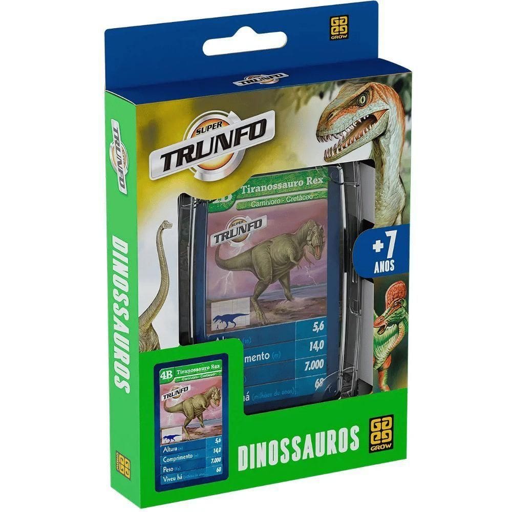 Jogo Super Trunfo - Grow - Dinossauro