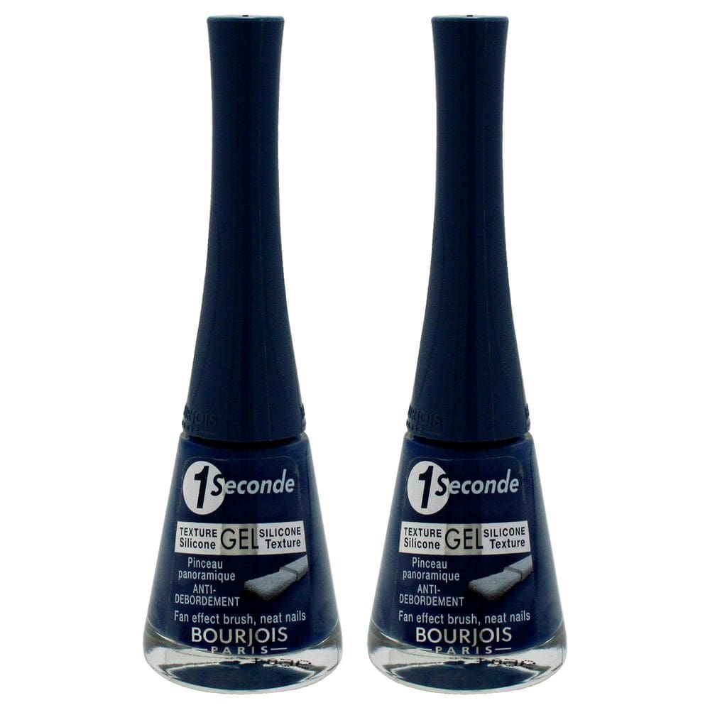 Esmalte de unhas Bourjois 1 Seconde 53 Blue de Nime, pacote com 2