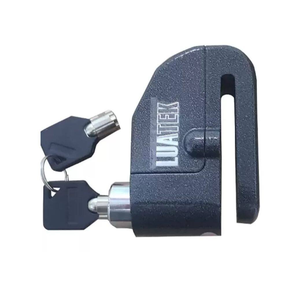 Cadeado Antifurto Motocicleta Bicicleta Com Alarme Sonoro