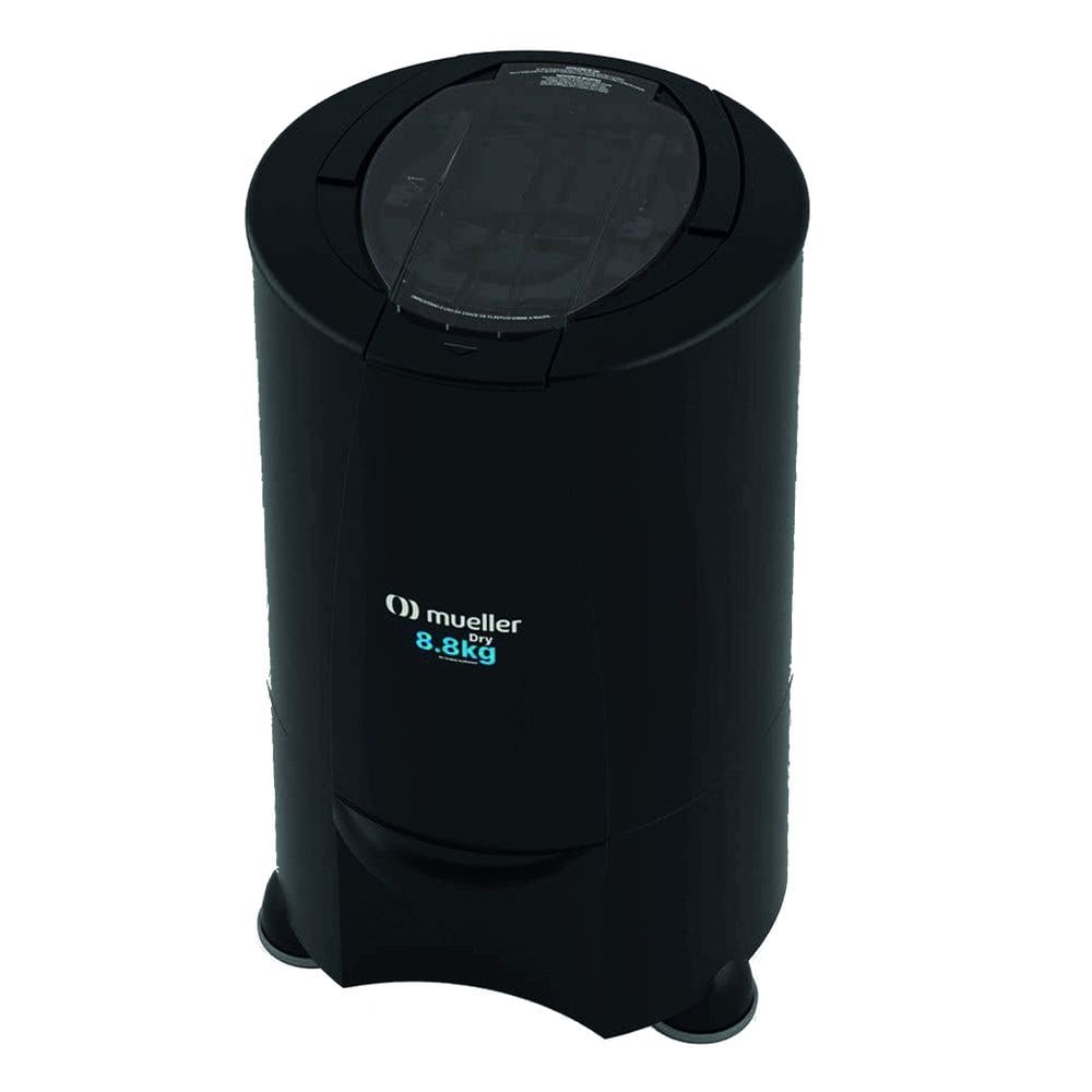 Centriguga de Roupa Mueller Dry 8,8 Kg Dupla Tampa Preto -220v