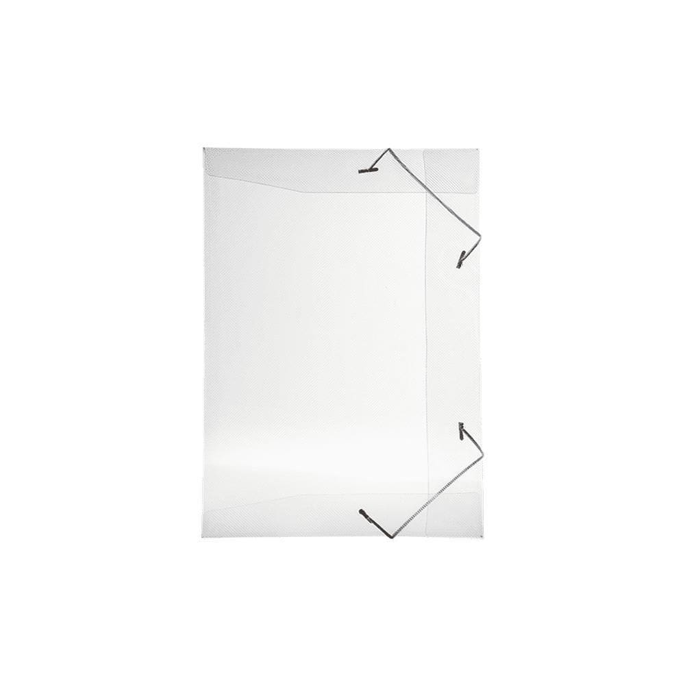 Pasta Aba Elástico 1/2 Ofício Cristal Dello Line