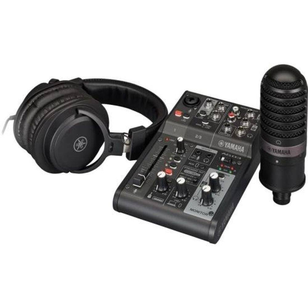 Kit Streaming AG03MK2 LSPK Preto Completo