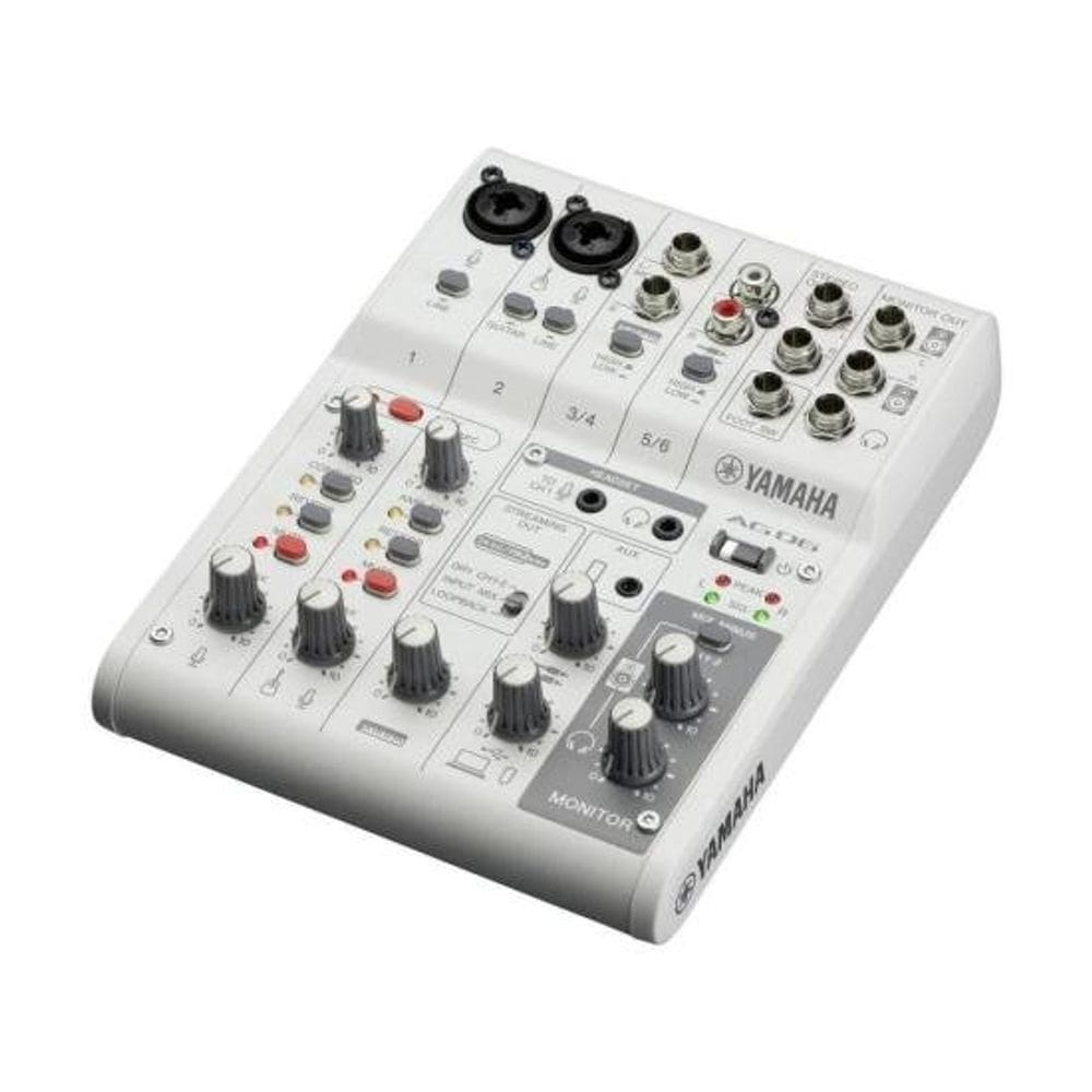 Mesa de Som AG06MK2 Branco 2 canais