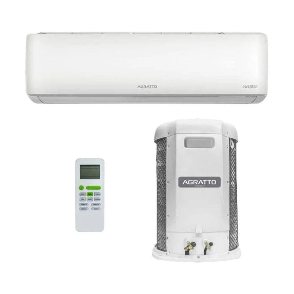 Ar Condicionado 24000 BTUs Split Inverter Agratto Hi Wall Liv Top Frio LCST2 Branco 220V