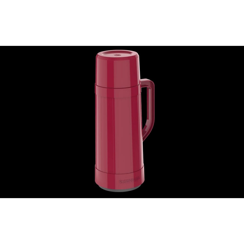 Garrafa Termica Topazio 1L Vermelho Soprano