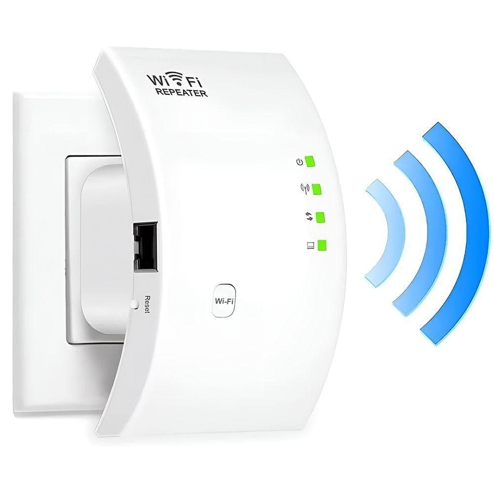 Ampliador De Rede Wi-fi 300mbps Repetidor De Sinal Bivolt