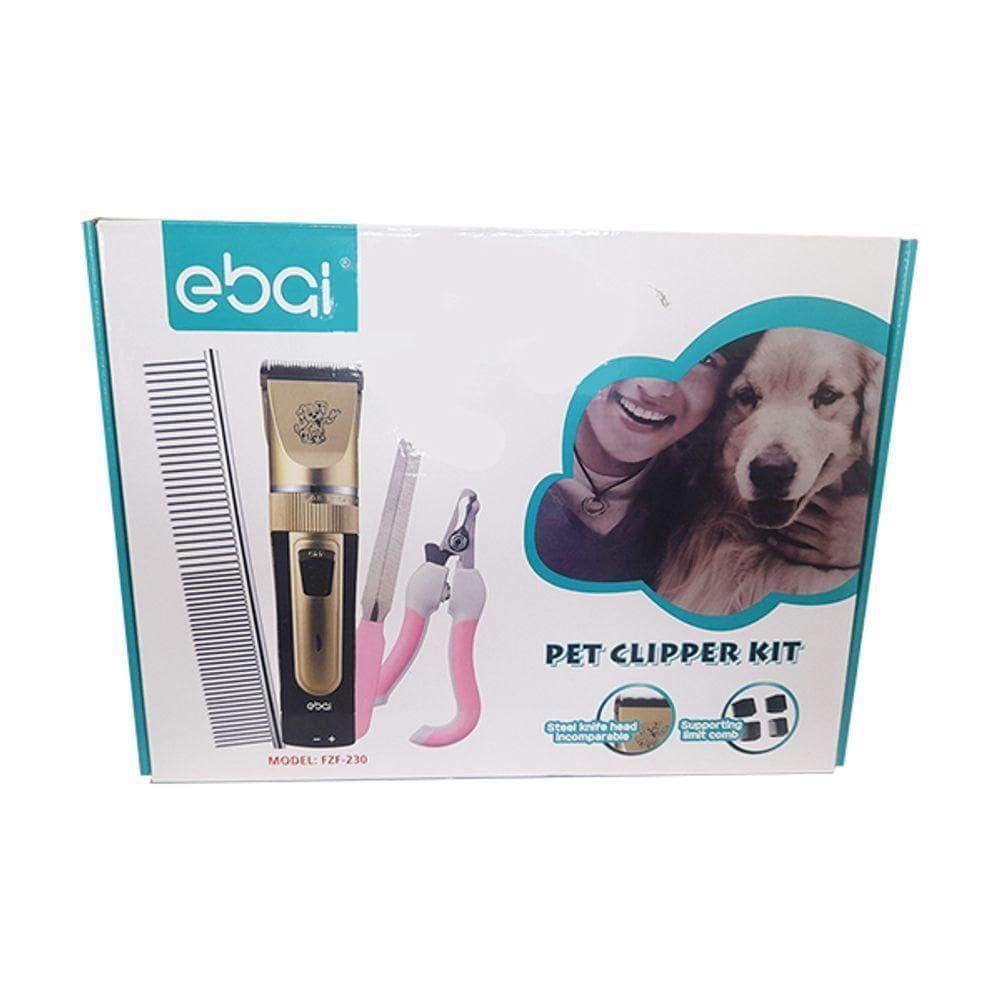 Máquina De Tosa Para Cães Com Pente Lixa E Cortador De Unhas