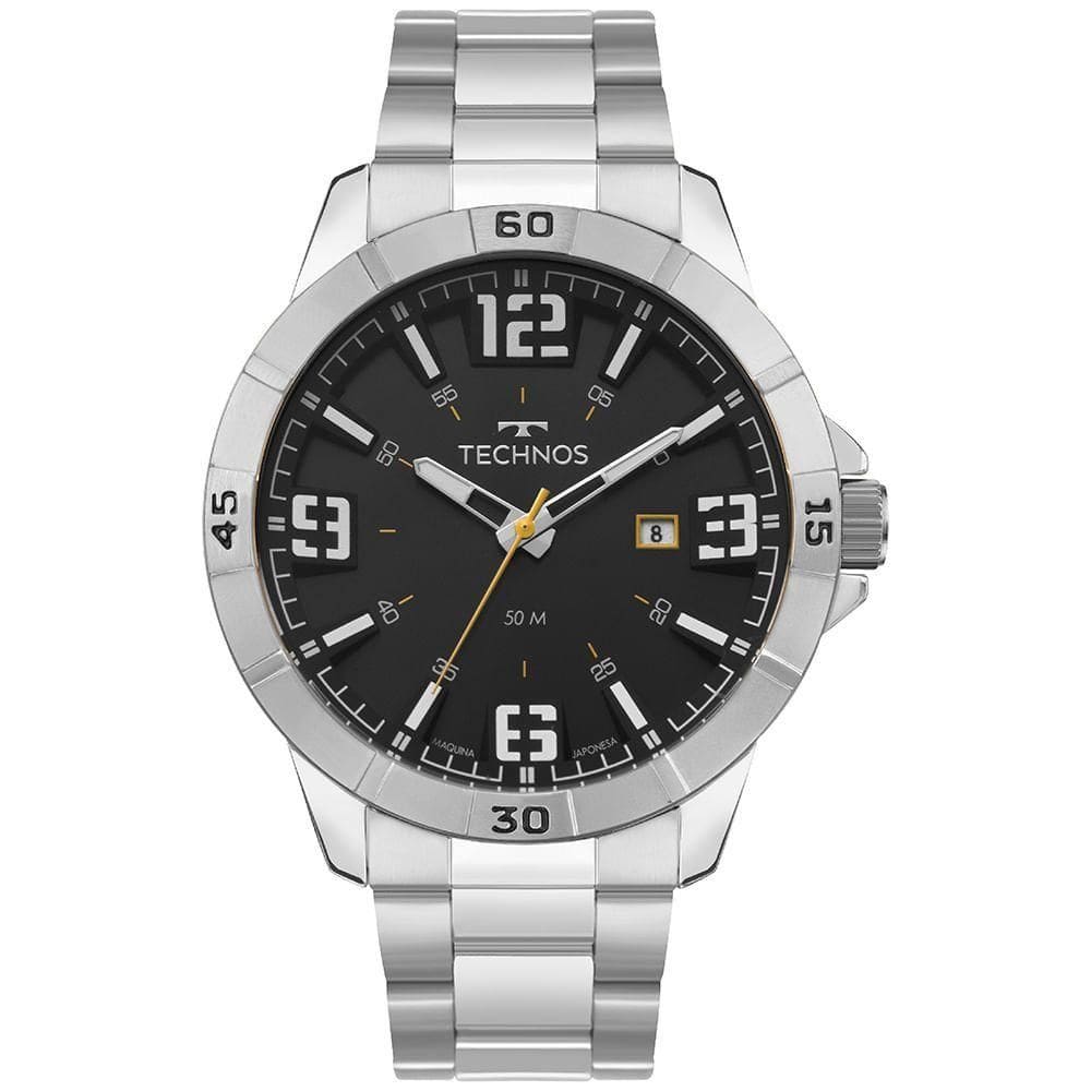 Relógio Technos Masculino Racer Premium Prata - 2115UAK/1Y