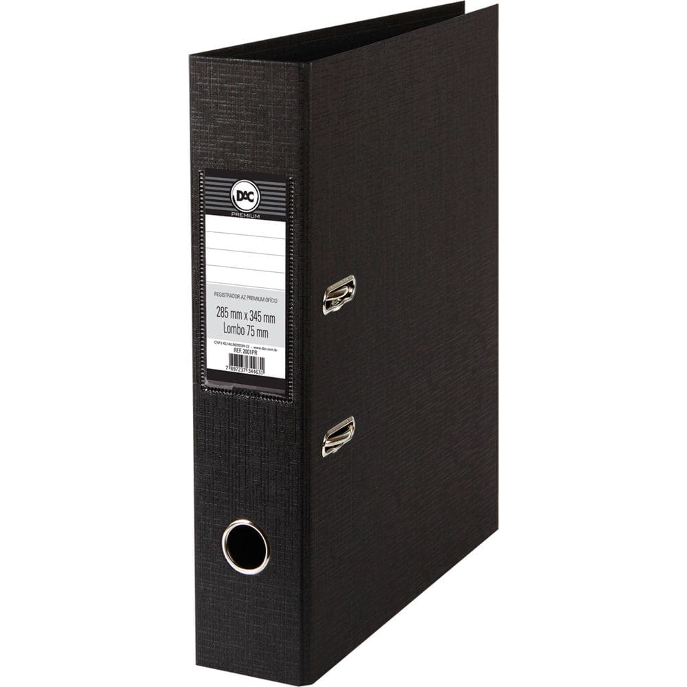 Registrador AZ Tamanho Ofício - Organize seu Ambiente