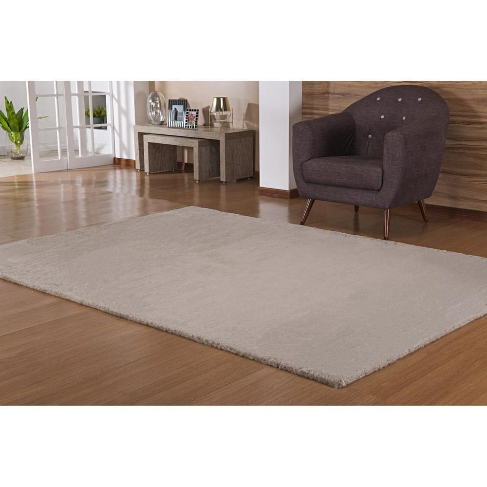 Tapete Pele Bangor Bege 1,50X2,00