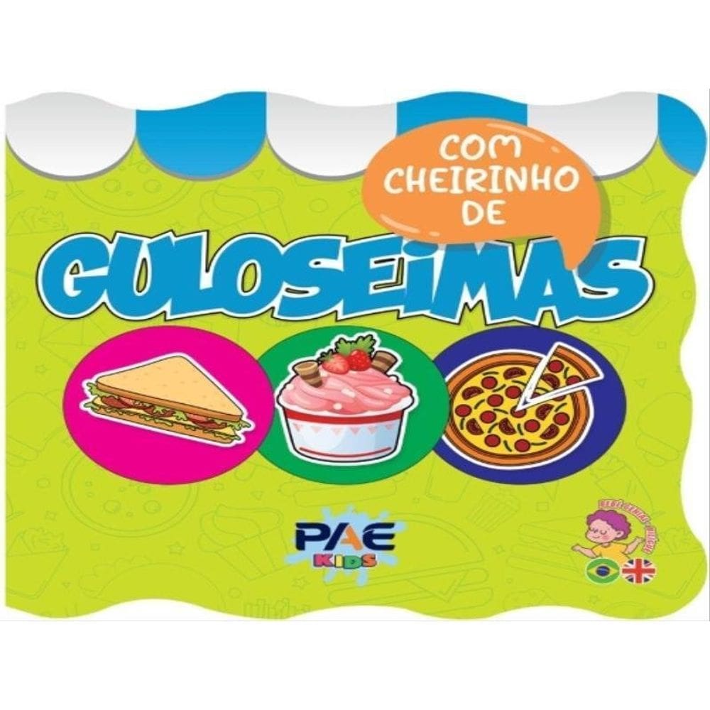 Livro De Banho Com Cheirinho - Guloseimas