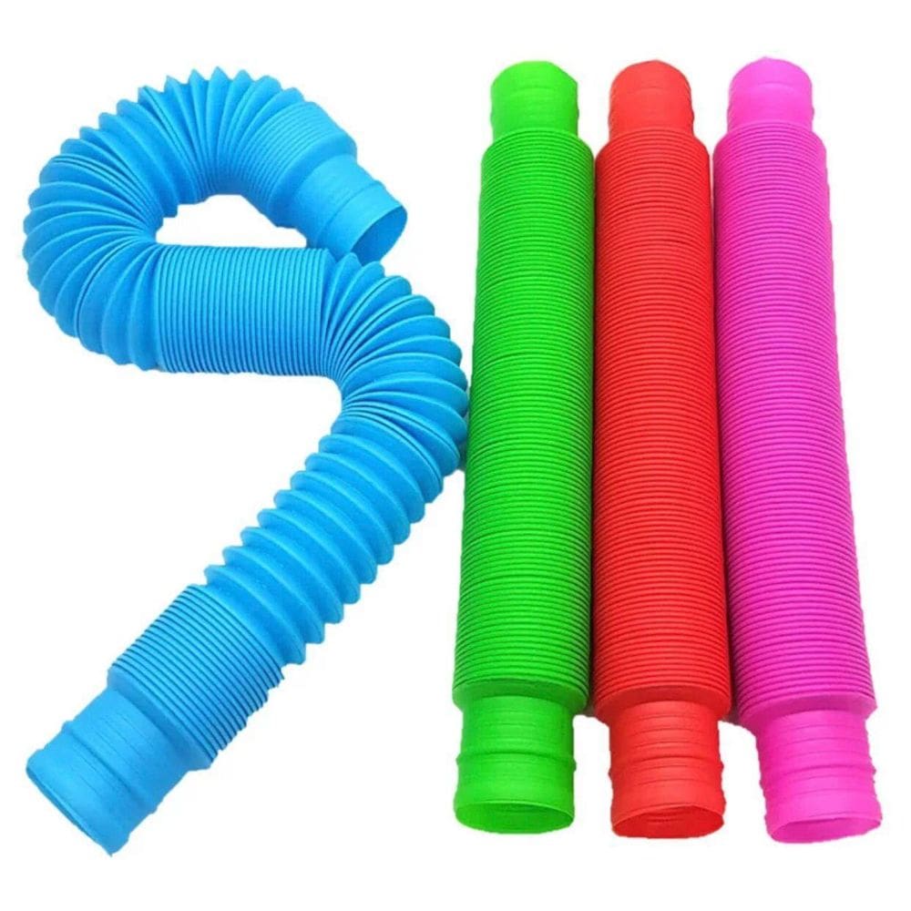 Kit 4 Big Pop Tube Fechado 21 Aberto 70 Cm Fidget Toy Sensor