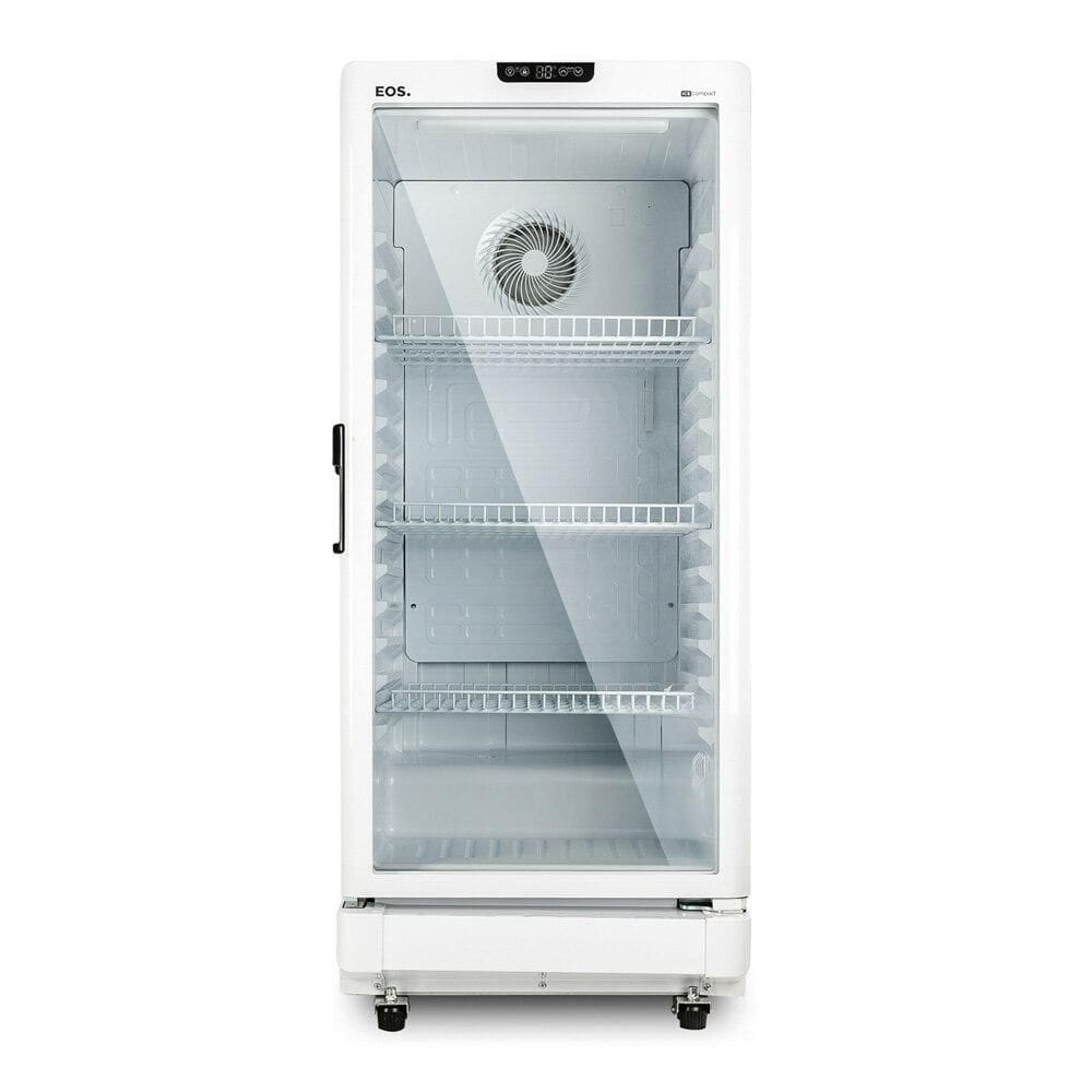 Refrigerador Expositor Vertical EOS 198 Litros Eco Gelo Digital Branco EEV200B 110V
