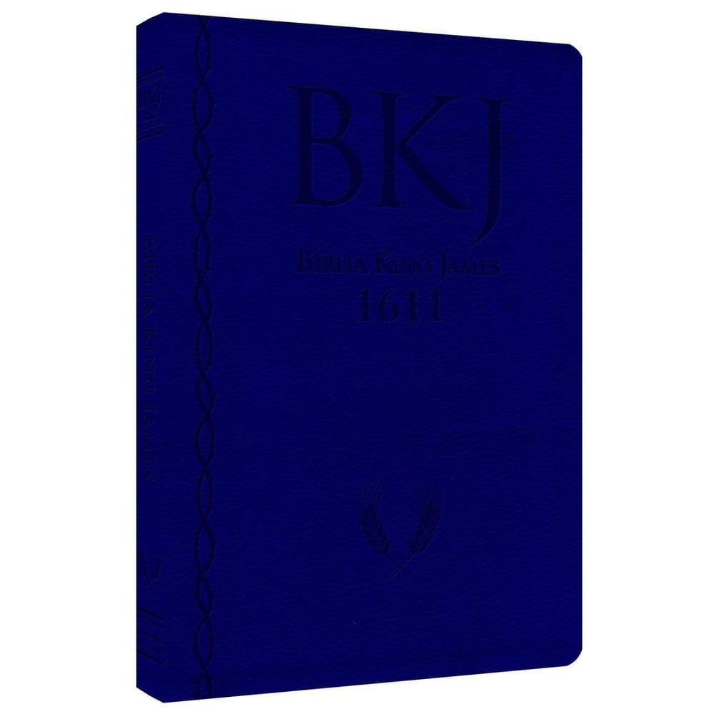 Bíblia King James 1611 Ultrafina Ampliada Azul
