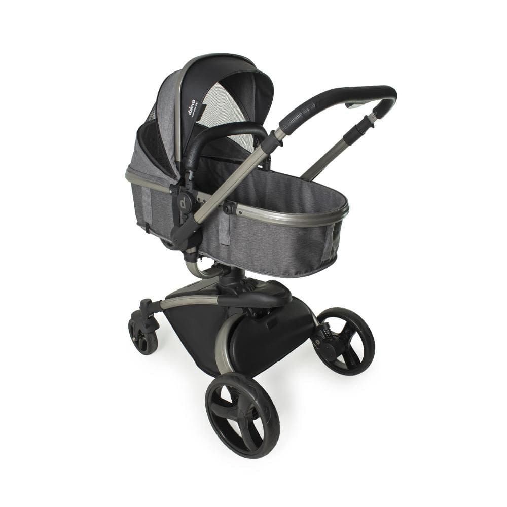 Carrinho Vulkan Silver - Galzerano Reversível Com Giro 360°