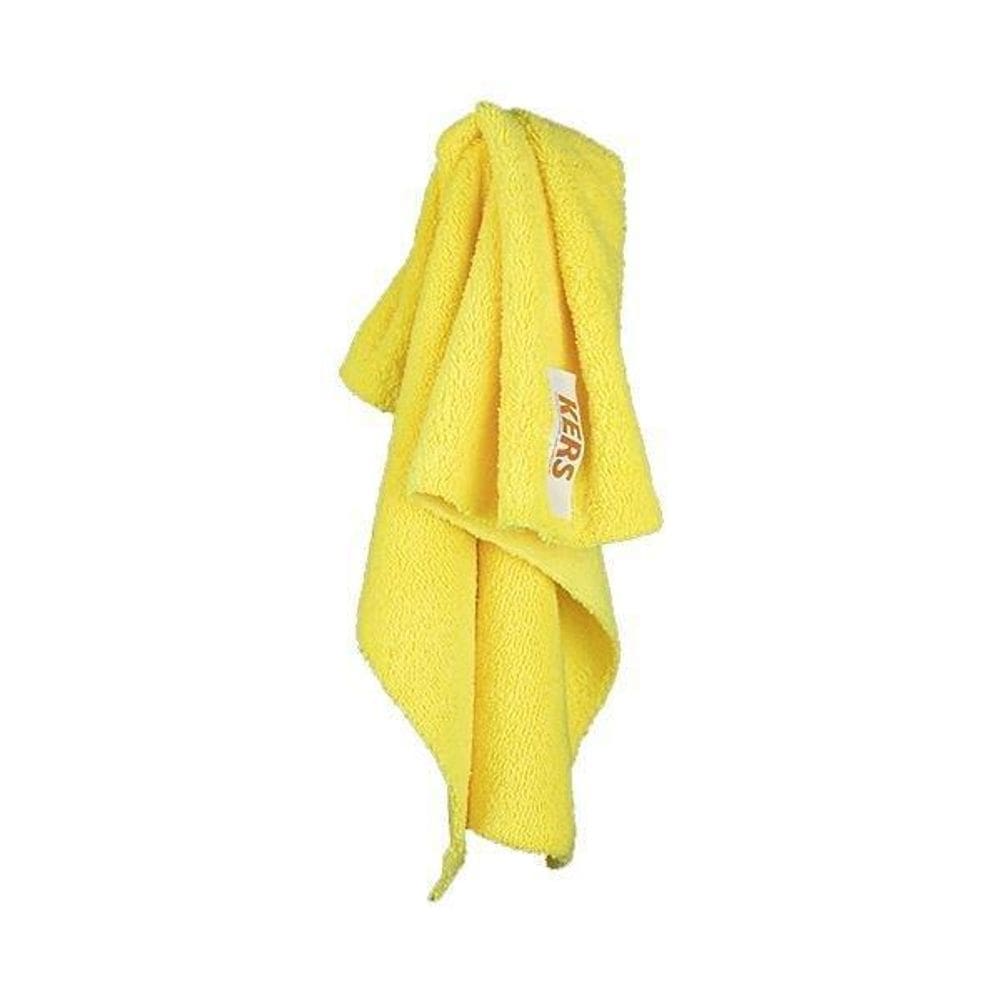 Flanela Microfibra Amarela 40X60Cm 360Gsm - Kers