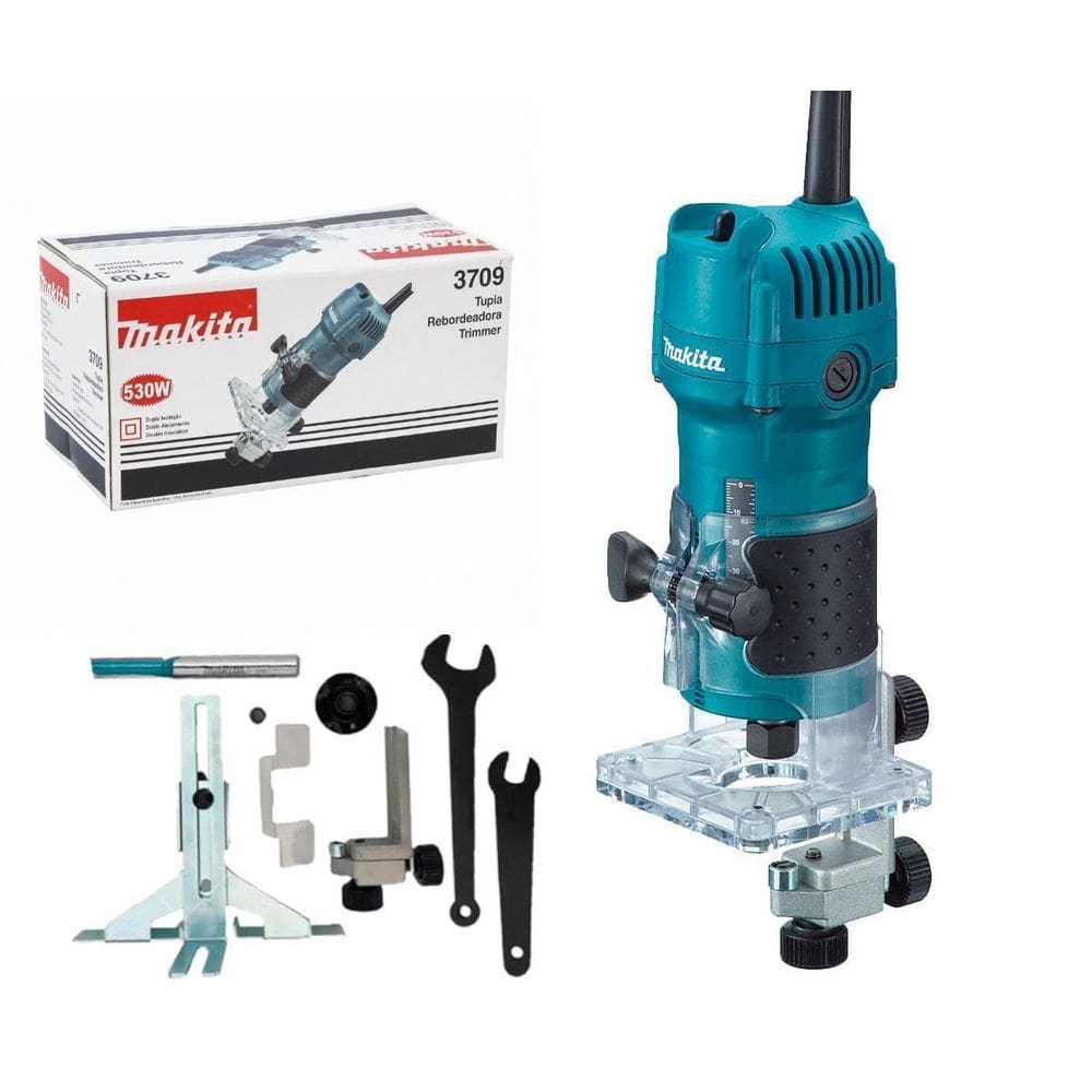 Tupia Makita ¼ Polegadas Modelo 3709 127V 530W