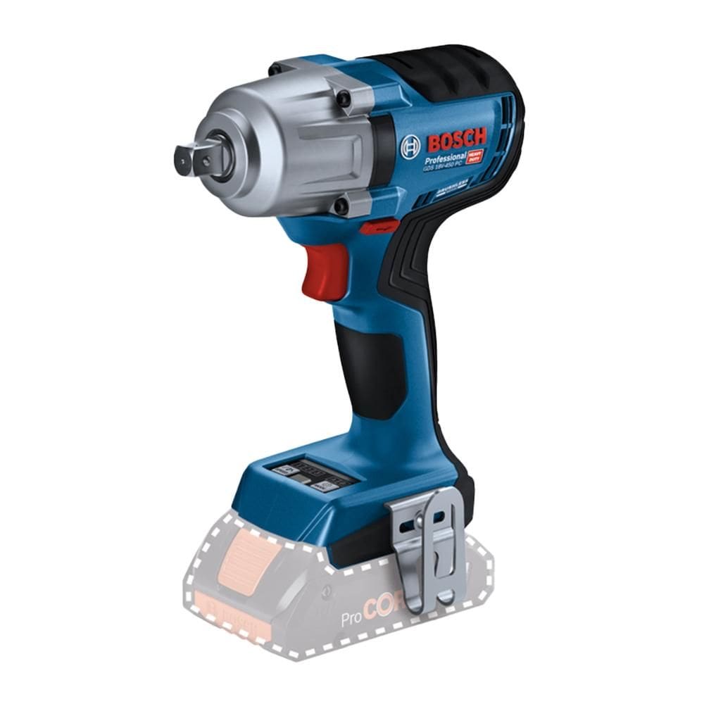 Chave de Impacto à bateria Bosch 18V GDS 18V450 Sem Bateria